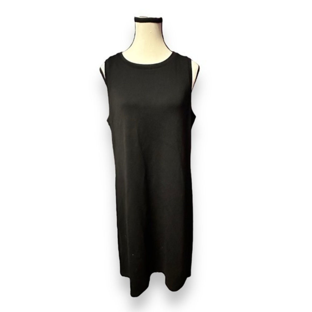 Gaian Simple Black Dress L